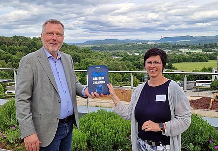 Award-Übergabe
