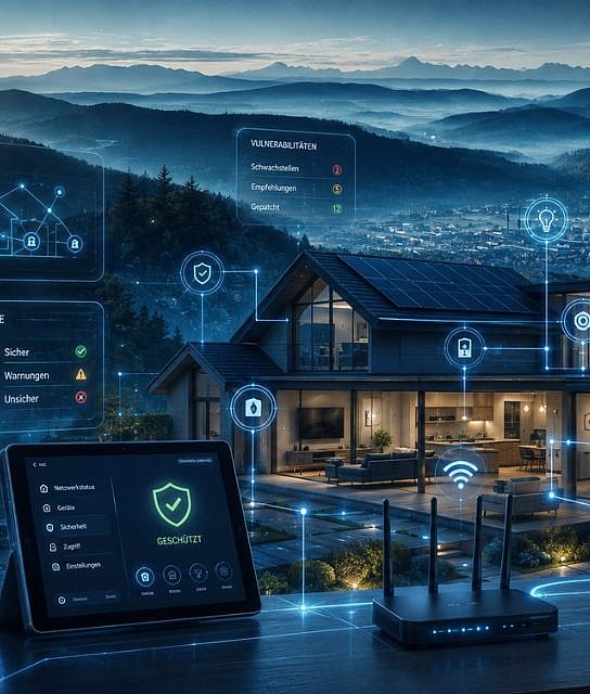Sicherheitsanalyse von Smart-Home-Systemen und Heimnetzwerken