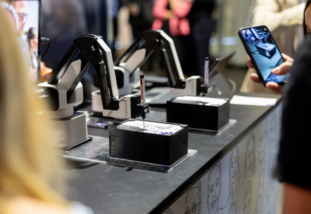 Exponat in der Experience Area